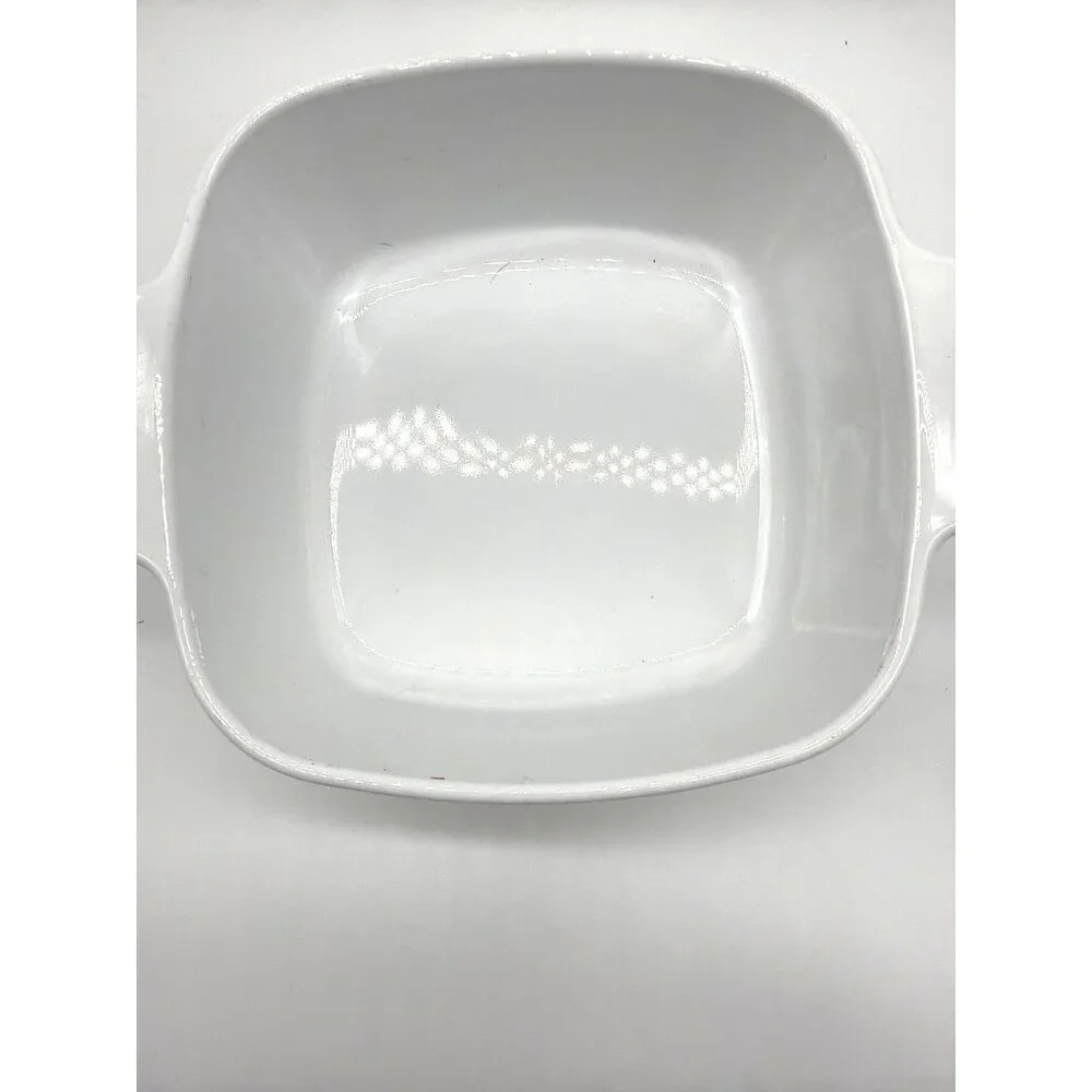 Vintage CorningWare LEchalote A-1-B 1 Qt Baking Dish With Glass Lid